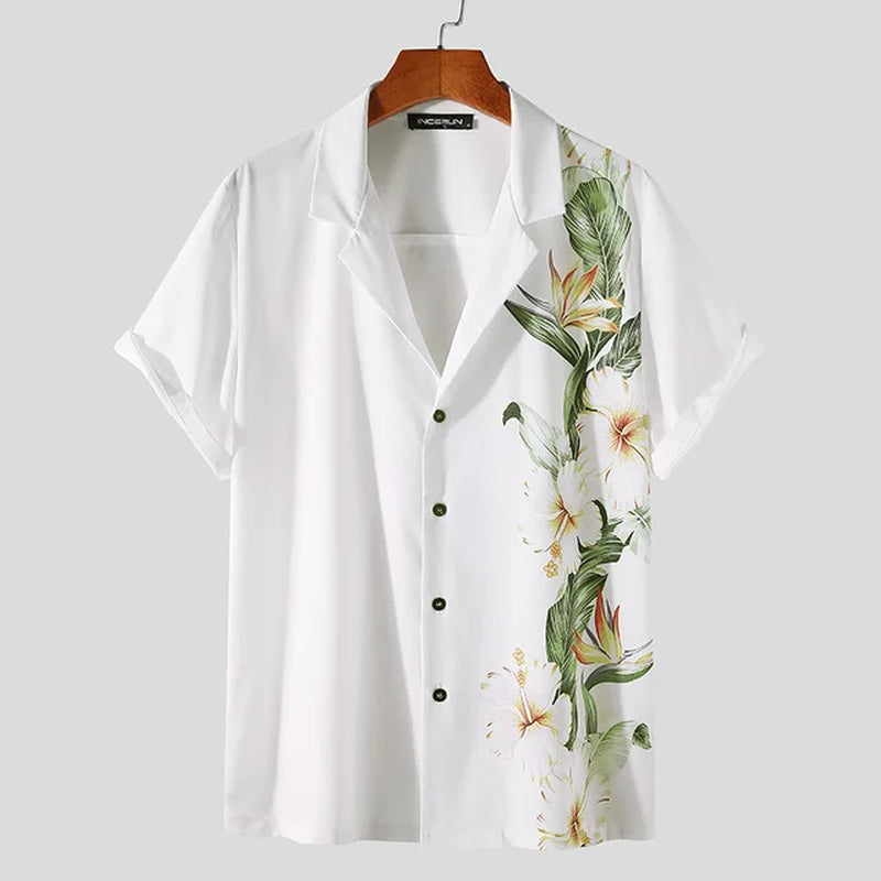 Flower Print Shirt